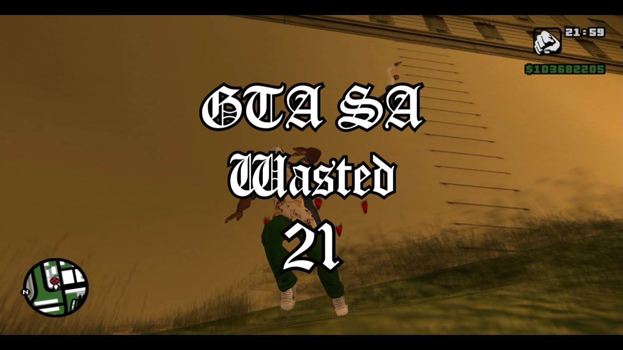 GTA SA WASTED 21 Falling With Pedestrians Again Edition YouTube 