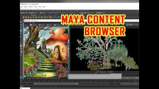 MAYA CONTENT BROWSER