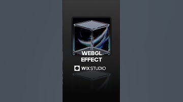 WEBGL Effect in Wix Studio #webgl #glitch #websitedesign