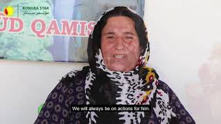 Women from Rojava demand the freedom of Abdullah Ocalan.