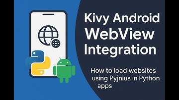 Python:  Kivy WebView Android .apk File Format  Full Video