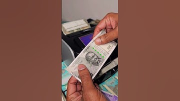 Fake notes vs. counting machine – who wins? 🤔💸 #Shorts