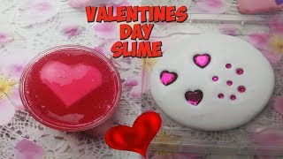 ❤️СЛАЙМЫ НА ДЕНЬ СВЯТОГО ВАЛЕНТИНА❤️ | VALENTINES DAY SLIME❤️