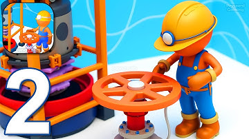 Oil Drill Company - Gameplay Walkthrough Part 2 - Be A Oil Platform Boss (iOS, Android)