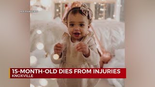 Grandmother says 15-month-old has died after battling injuries from fiery crash in Knoxville