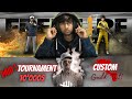 Paid! tournament 10k "one day cup"😱free fire custom #shorts #freefire #ff #top #top5 #top10