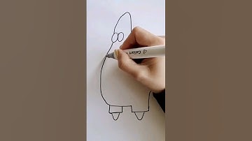 ⭐️ 🪸😁How to draw patrick star from spongebob. #drawing #patrickstar