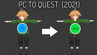 VRChat - PC to Quest Avatar Tutorial (Fallback Compatible)