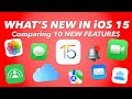 What's NEW in Apple iOS15? - In-Depth look at 10 NEW features in iOS 15 compared to iOS 14!