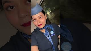 Getting Ready for My 4AM Flight 😴✈️ | IndiGo Cabin Crew GRWM | Nibedita Bhowmick #shorts