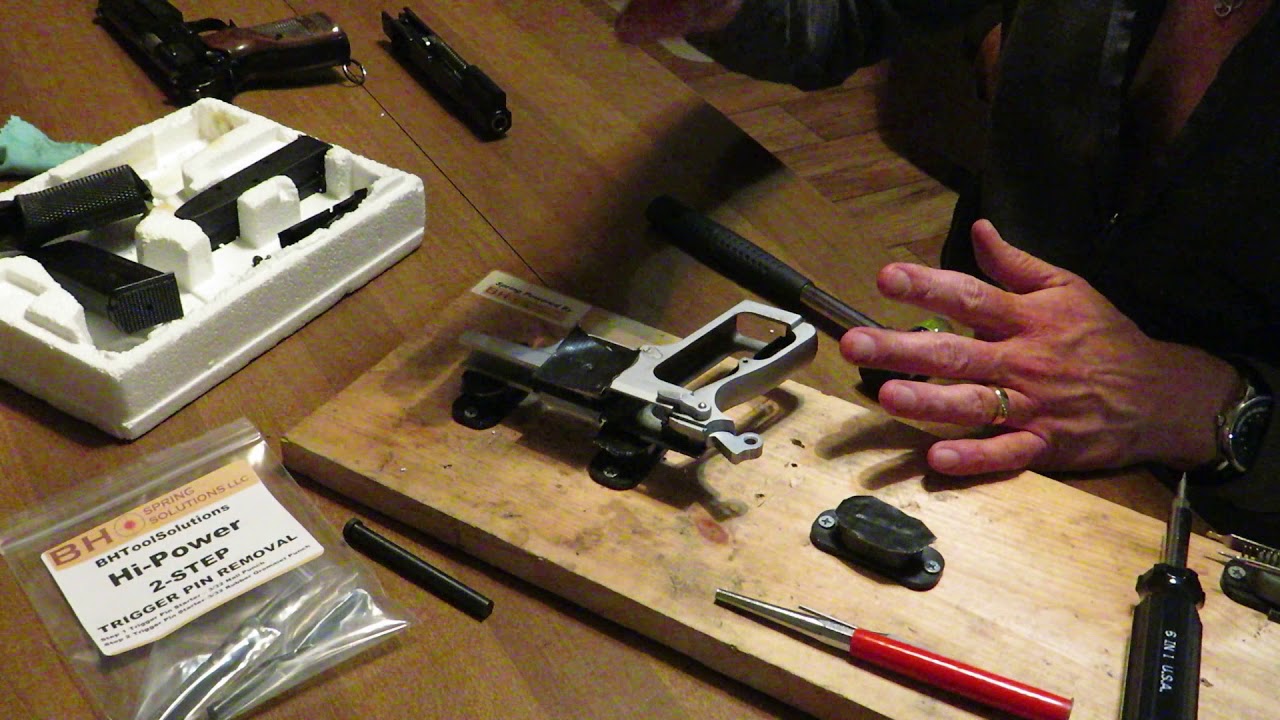 AVOID HUNDREDS DAMAGE WHEN REMOVING/INSTALLING BROWNING HIPOWER TRIGGER PIN