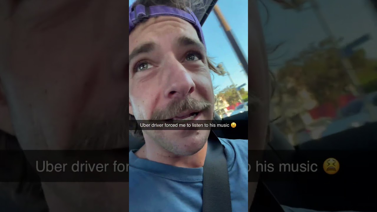 Uber driver forced his music