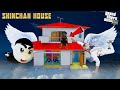 GTA V : Shinchan &amp; Franklin Buy a Real House in Los Santos! 🏡✨ | Shinchan New House | GTA Telugu