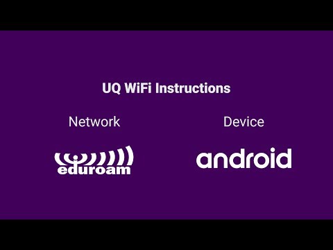 Eduroam Wifi - Android Guide