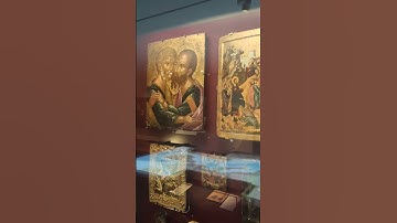 Orthodox relics in Ashmolean museum, Oxford