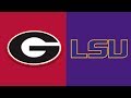 Week 7 2018 #2 Georgia vs #13 LSU Full Game Highlights