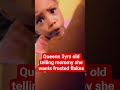 Queenn 3yrs old tellin mommy she wants cereal and wants it now! #funnykidsvideo #kidsvideo #kidslife