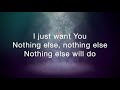 Nothing Else By Israel & New Breed with lyrics