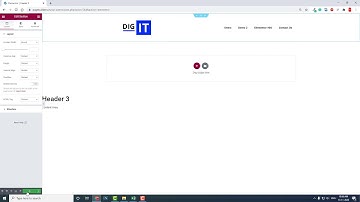 Responsive Header Design with Elementor