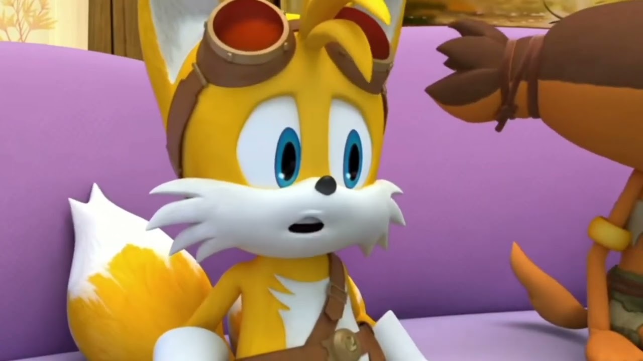 A risada do Tails é muito fofa 😊😊😊😊💙😊 #tails #fofo #cute