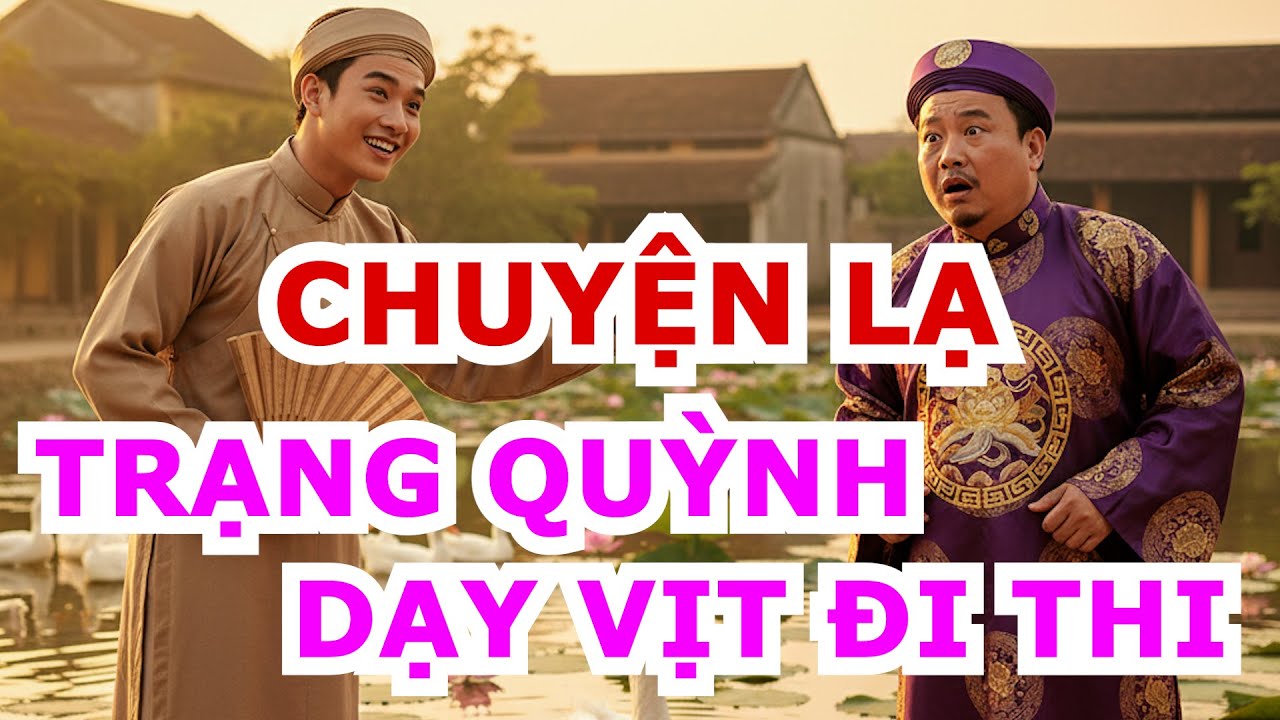 Trạng Quỳnh Dạy Vịt Đi Thi | Đọc Truyện Dân Gian Audio