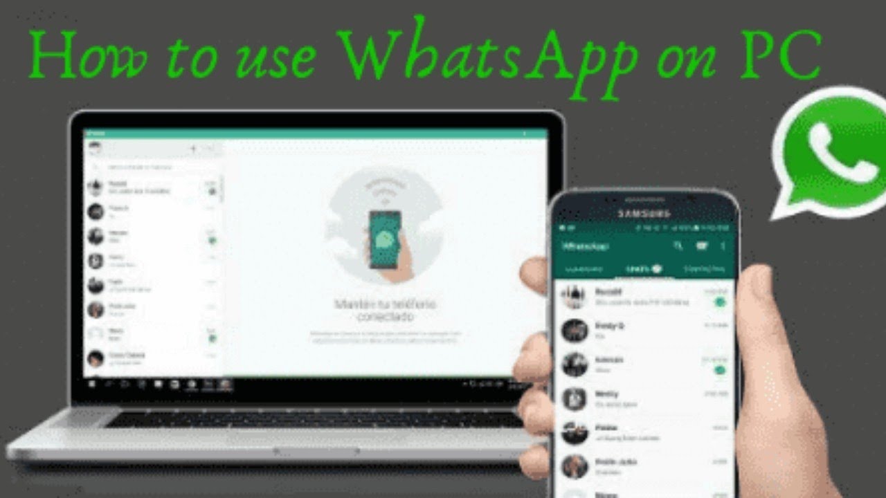 how to install whatsapp on laptop without phone