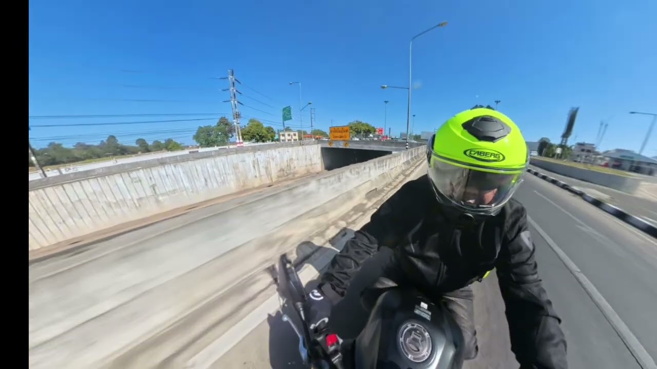 Sunday morning ride in and around Ubon with my Honda CB500 Hornet