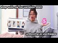 SHOP WITH ME FOR VACATION &amp; UNBOX PR PACKAGES!! *ft. dossier