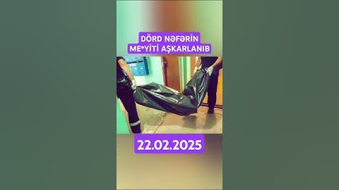 Bakıda 4 nəfərin me*yiti tapılıb