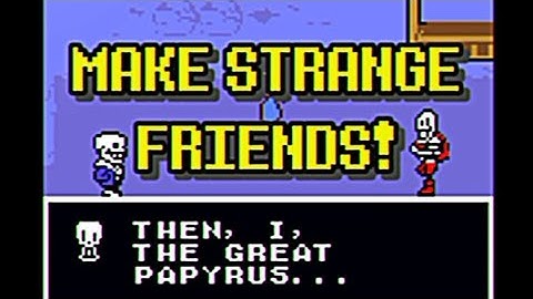 Undertale Gameboy Color Edition: Announcement Trailer!