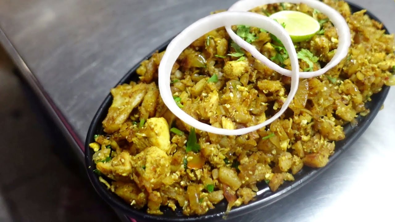 Chicken Kothu Parotta Making | Pondy Parottas - Kukatpally | Hyderabad | Indian Street Food | Street Food Zone
