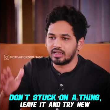 Hiphop tamizha 😈 life motivation speech whatsapp status tamil 💯💥💥💥