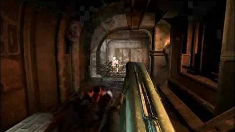 doom3 custom map tower,  sample
