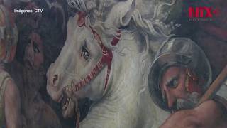 Descubren dos pinturas de Rafael en sala del Vaticano - YouTube