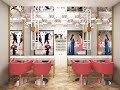 Interior Design of a Beauty Salon - KMORGATONICS by Khushboo Mishra, Gorakhpur, UP, India.
