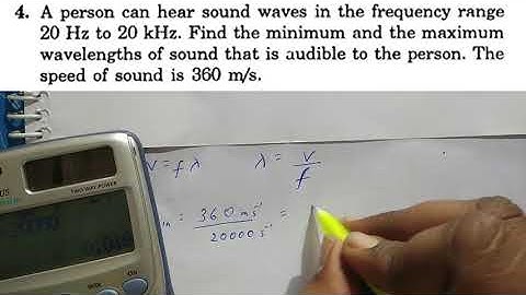 HC Verma chapter 16 sound exercise Q-4 Solution in hindi