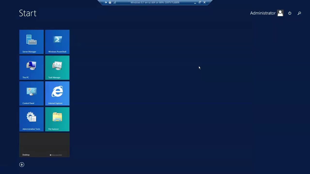 POV  Installing Reloaded7 but ends with an error! We listened of Windows Server 2012 R2