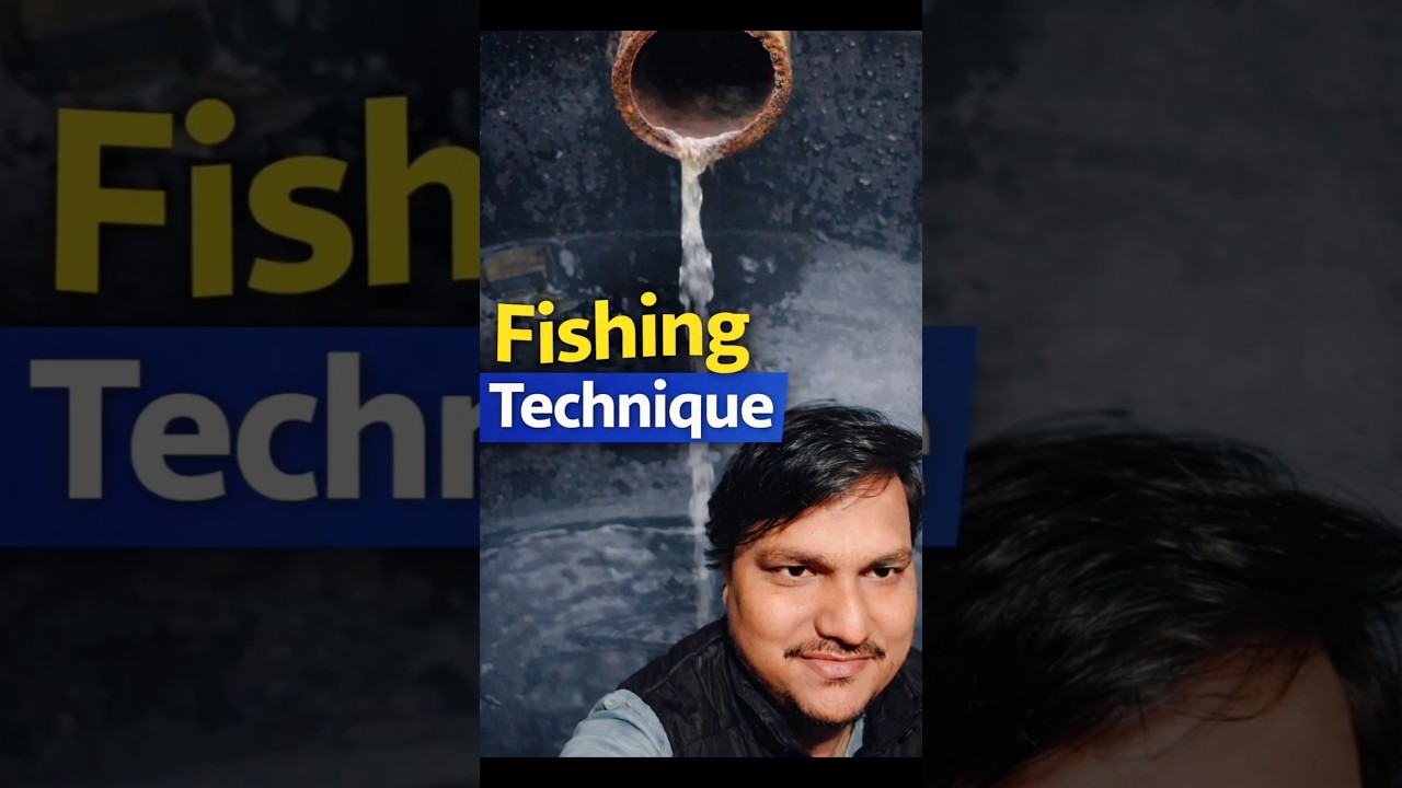 Desi Fishing Technique 😱 | Pipe Trick Se Machhli Pakadne Ka Naya Tarika 🎣 