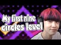 MY FIRST NINE CIRCLES DEMON!! 【LIVE STREAM HIGHLIGHTS】| Geometry Dash