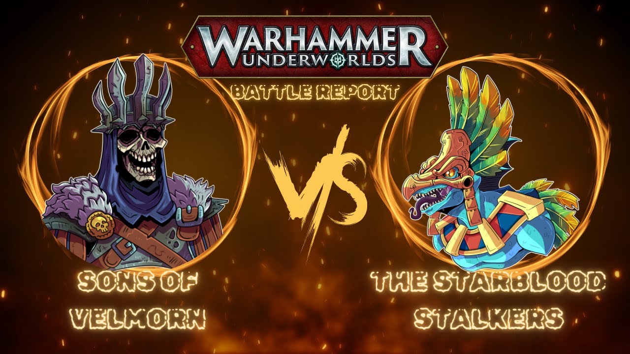 Отчет о битве в Подземельях Warhammer: Сыны Велморна против Охотников Звездной Крови