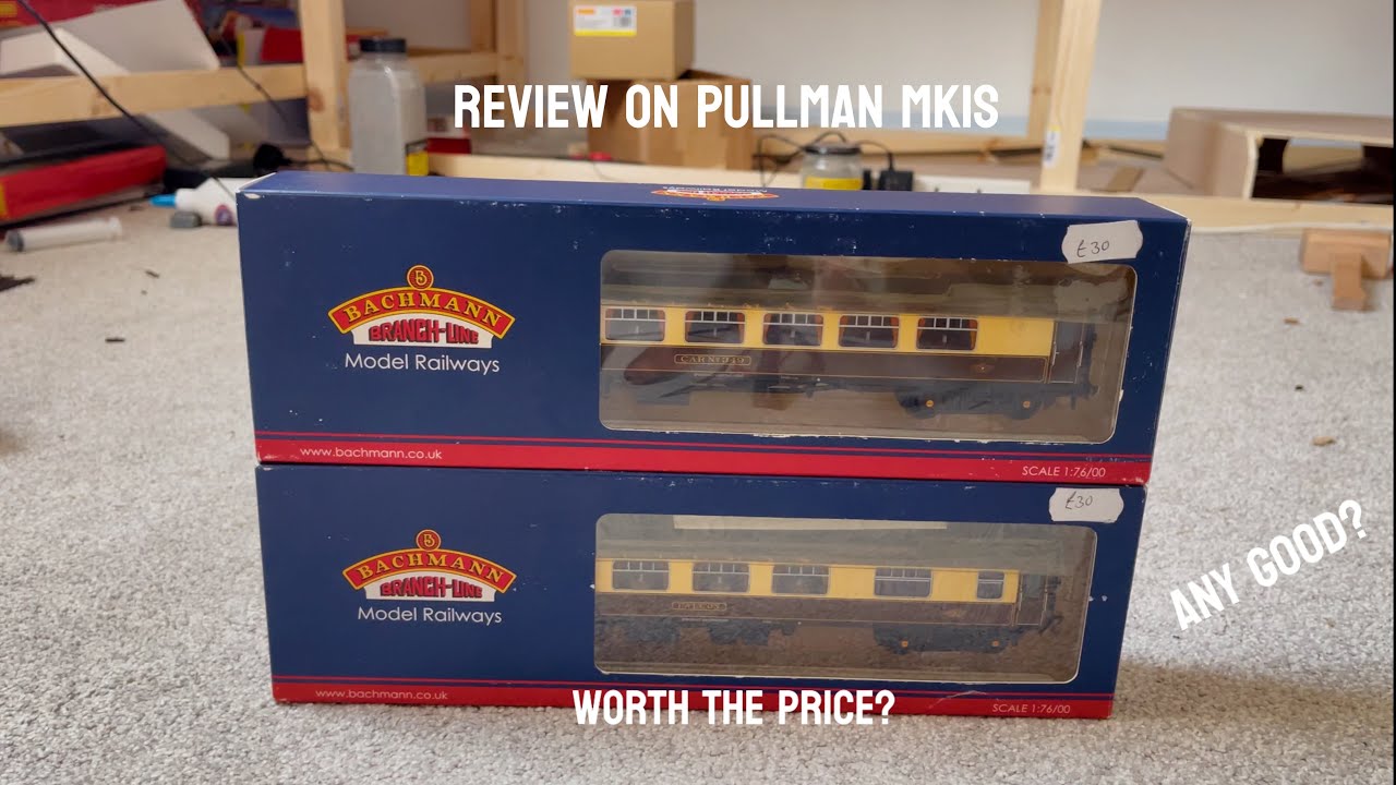Review on Two Pullman Mk1s by Bachmann