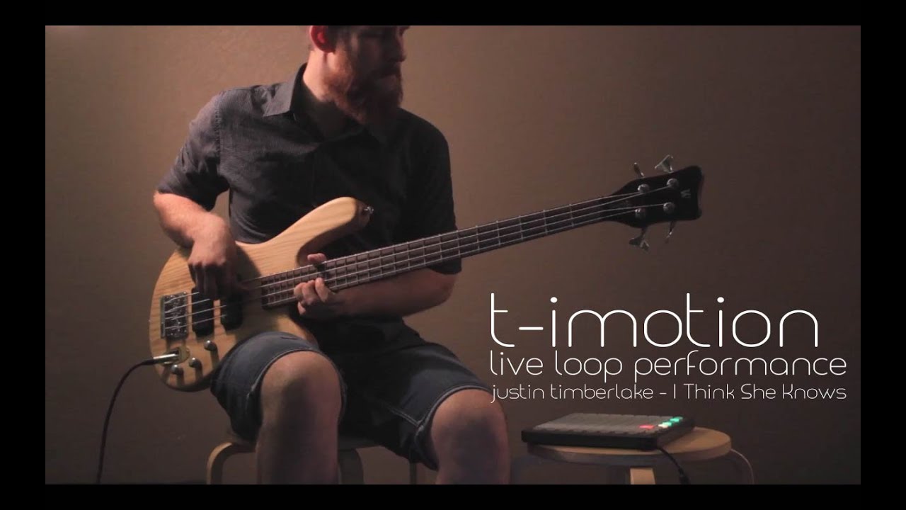 Justin Timberlake - I Think She Knows (live loop performance)