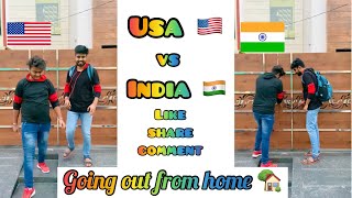America 🇺🇸 Vs India 🇮🇳 ~ When going out from home 🏡 😂 ~ Dushyant Kukreja #shorts