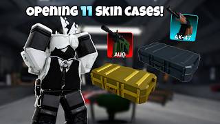BIGGEST & LUCKIEST SKINCASE UNBOXING EVER (11 SKINCASES?!?!?!)