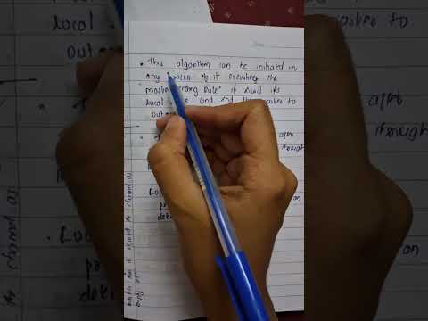 Chandy Lamport Algorithm Malayalam video