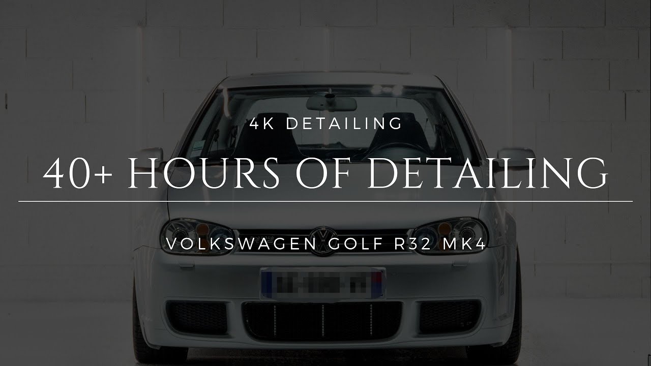 +40 Heures de Detailing, Golf R32 MK4, Q2 quickview, Q2 wax, full GYEON !!!