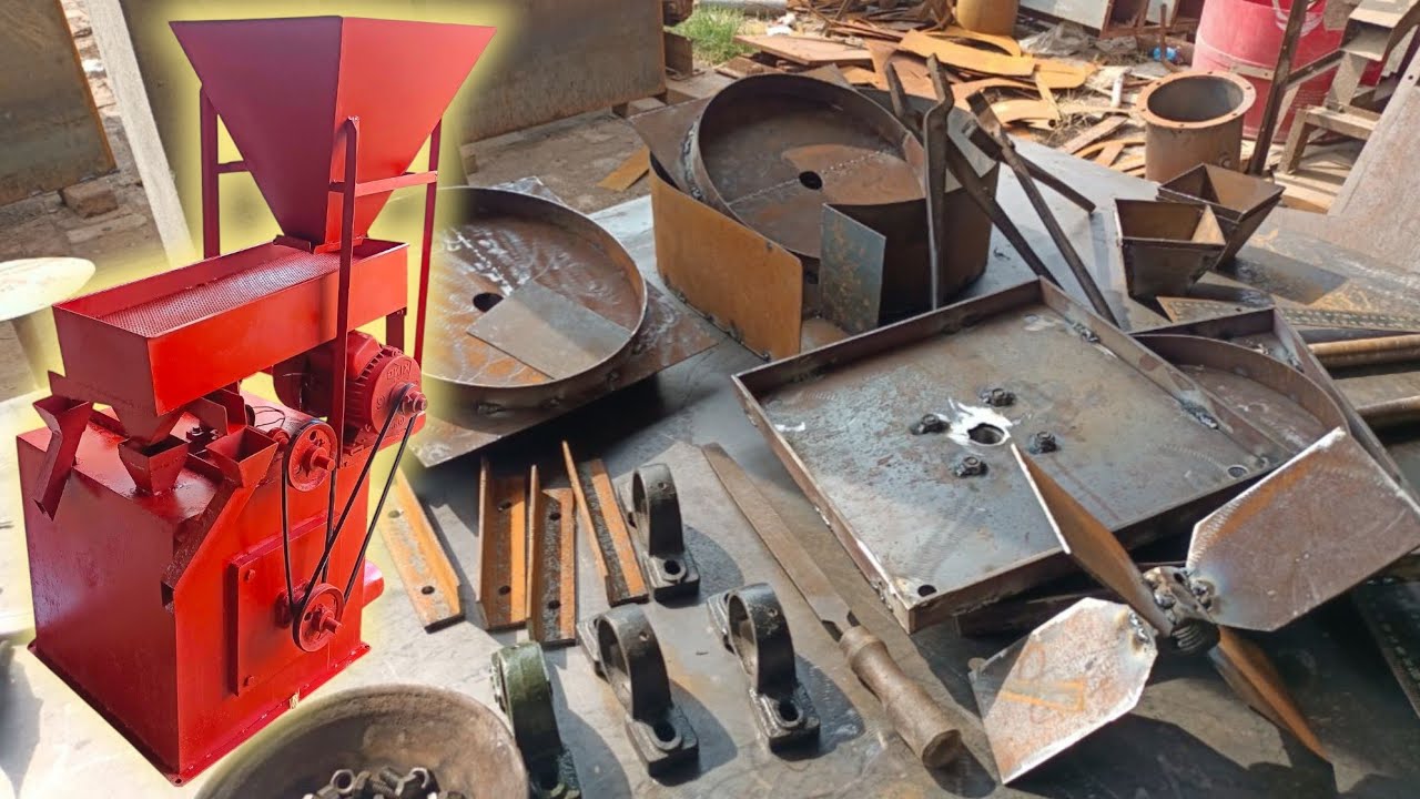 How to make a Wheat 🌾 cleaning machine | Wheat cleaning machine manufacturing | Amazing process