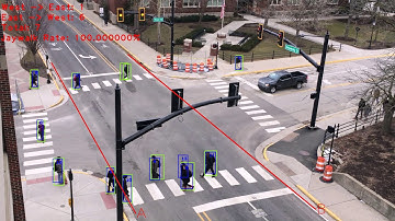 Real-time Jaywalker Monitoring Platform using YOLOv2