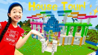 MINECRAFT HOUSE TOUR | KAYCEE CRAZY screenshot 3