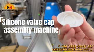 Silicone Valve Cap Assembly Machine | Automatic Packaging Machine #capmachine#capassemblymachine